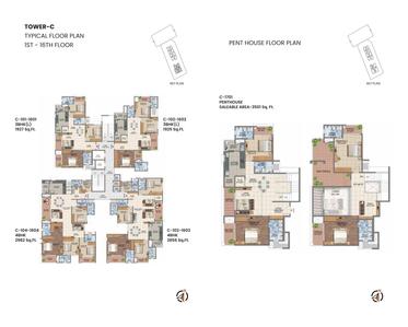 Project Image of 1541.0 - 2982.0 Sq.ft 3 BHK Apartment for buy in Pride Euphora