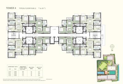 Project Image of 677.0 - 964.0 Sq.ft 2 BHK Apartment for buy in Sureka Sunrise Aura