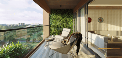 H K Pramukh Crest Living Area 1