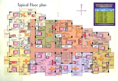 Project Image of 788.0 - 1154.0 Sq.ft 1 BHK Apartment for buy in Vishwas Bawa Vishwas Daffodil
