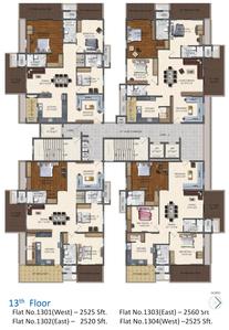 Project Image of 1881.0 - 1958.0 Sq.ft 3 BHK Apartment for buy in Lansum Square
