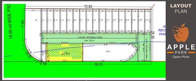 Laxminarayan Apple Park Layout Plan 1