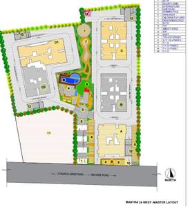 Project Image of 328.0 - 437.0 Sq.ft 1 BHK Apartment for buy in Mantra 24 West Phase 5