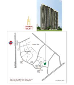 PNK Imperial Heights Phase I A And B Wing Location Plan 1