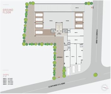 Project Image of 1163.04 - 1286.29 Sq.ft 3 BHK Apartment for buy in Krupa Ocean