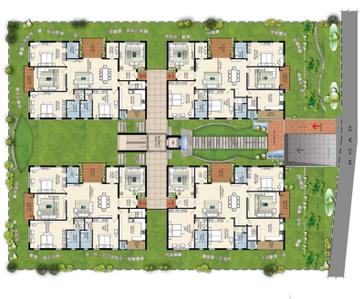 Project Image of 2975.0 - 3200.0 Sq.ft 3 BHK Apartment for buy in Vamsiram Jyothi Lotus Huda Heights