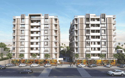 Project Image of 2142 Sq.ft 3 BHK Apartment / Flat for sale in Kudasan for Rs. 9500000