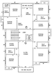 Project Image of 653.85 - 1253.53 Sq.ft 2 BHK Apartment for buy in Shree Shyam Tower