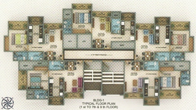 Project Image of 672.0 - 845.0 Sq.ft 1 BHK Apartment for buy in Dosti P180