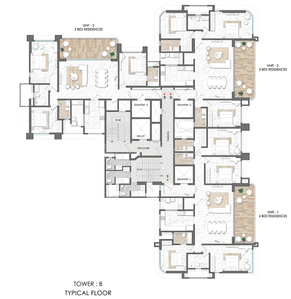 Project Image of 1394.36 - 3102.8 Sq.ft 3 BHK Apartment for buy in Lodha Palais