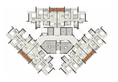 Project Image of 0.0 - 712.0 Sq.ft 2 BHK Apartment for buy in Kalpataru Paramount