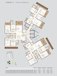 Project Image of 1210.0 - 1736.0 Sq.ft 3 BHK Apartment for buy in Saheel Itrend Palacio
