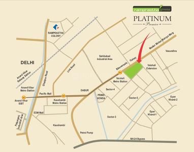 Project Image of 1850.0 - 1970.0 Sq.ft 3 BHK Apartment for buy in Ramprastha Platinum Premier