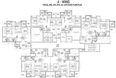 Project Image of 1120 Sq.ft 2 BHK Apartment / Flat for sale in Mohammed Wadi for Rs. 6500000