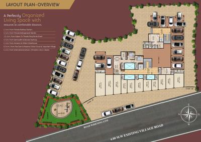 Project Image of 321.3 - 840.88 Sq.ft 1 RK Apartment for buy in C K Sun Pride
