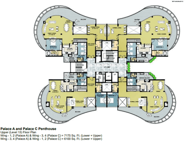 Project Image of 2900.0 - 8100.0 Sq.ft 3 BHK Apartment for buy in Omaxe The Forest Spa