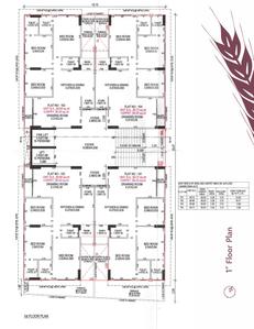 Project Image of 856.81 - 866.82 Sq.ft 3 BHK Apartment for buy in Dhvaj The Fountain Grass