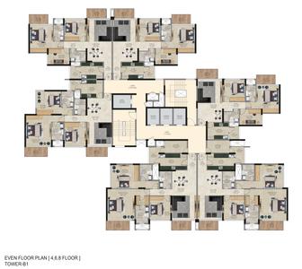 Project Image of 1040.0 - 1770.0 Sq.ft 2.5 BHK Apartment for buy in 9 PBR