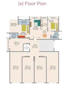 Project Image of 277.28 - 452.62 Sq.ft 1 RK Apartment for buy in Gajvakra Prime