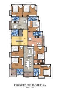 Project Image of 660.0 - 1460.0 Sq.ft 2 BHK Apartment for buy in Pillarix Debojoyti Apartment
