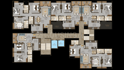 Project Image of 800 Sq.ft 2 BHK Apartment / Flat for sale in Dhanori for Rs. 6500000