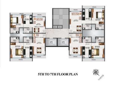 Project Image of 430 Sq.ft 1 BHK Apartment / Flat for sale in Dahisar East for Rs. 9450000