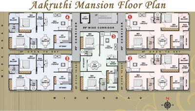 Project Image of 1100.0 - 1500.0 Sq.ft 2 BHK Apartment for buy in Umas Aakruthi Mansion