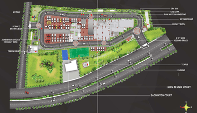 Project Image of 1040.0 - 1921.59 Sq.ft 3 BHK Apartment for buy in ZX Atulyam