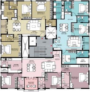 Project Image of 1044.1 - 1350.12 Sq.ft 3 BHK Apartment for buy in Rams Casa Terra