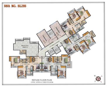 Project Image of 850 Sq.ft 2 BHK Apartment / Flat for sale in Bhayandar East for Rs. 12000000