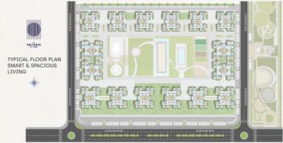 Project Image of 1665.0 - 1980.0 Sq.ft 3 BHK Apartment for buy in The Universe By Laxmi