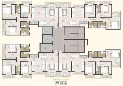 Project Image of 694.0 - 1458.0 Sq.ft 2 BHK Apartment for buy in Cosmos Serenity