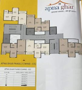 Project Image of 172.01 - 353.0 Sq.ft 1 RK Apartment for buy in Seven Eleven Apna Ghar