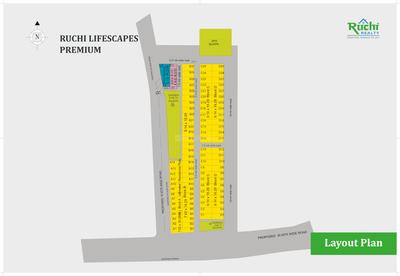Vishal Ruchi Lifescapes Premium Layout Plan 1