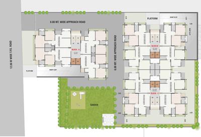 Project Image of 1062.0 - 1179.0 Sq.ft 2 BHK Apartment for buy in Sahajanand Harmony