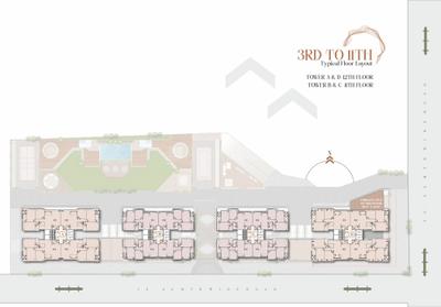 Project Image of 1015.0 - 2164.0 Sq.ft 3 BHK Apartment for buy in DNG Noble Sky