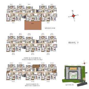 Project Image of 1189.0 - 2579.0 Sq.ft 2 BHK Apartment for buy in Casagrand Massimo