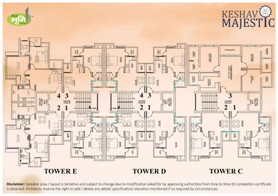 Project Image of 680.0 - 1550.0 Sq.ft 1 BHK Apartment for buy in Keshav Majestic