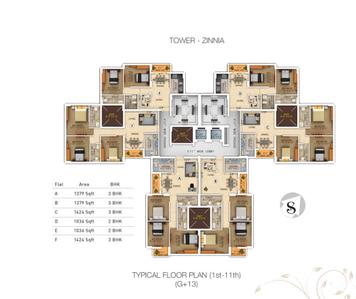 Project Image of 870.0 - 2848.0 Sq.ft 2 BHK Apartment for buy in Rajwada Royal Gardens