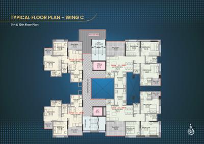 Project Image of 535.0 - 833.02 Sq.ft 2 BHK Apartment for buy in Millennium Amara