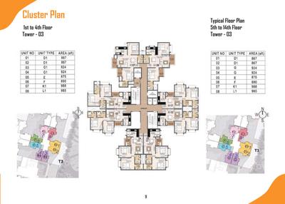 Project Image of 572.0 - 1628.0 Sq.ft 1 BHK Apartment for buy in Prestige Primrose Hills