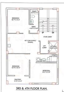 Project Image of 0.0 - 1250.0 Sq.ft 3 BHK Apartment for buy in Pilarix Debraj Apartment