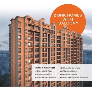 Project Image of 1020 Sq.ft 2 BHK Apartment / Flat for sale in Thane West for Rs. 10000000