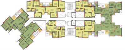 Project Image of 423.0 - 981.55 Sq.ft 1 BHK Apartment for buy in VTP Belair