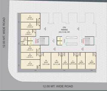 Project Image of 0.0 - 389.98 Sq.ft 1 BHK Apartment for buy in Ujma Ibrahim Heights