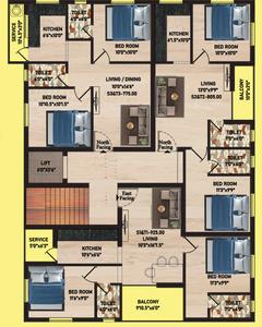 Project Image of 775.0 - 1345.0 Sq.ft 2 BHK Apartment for buy in ACS Paradise