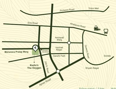 Project Image of 628.0 - 832.0 Sq.ft 2 BHK Apartment for buy in Kedia The Oxygen Phase 2
