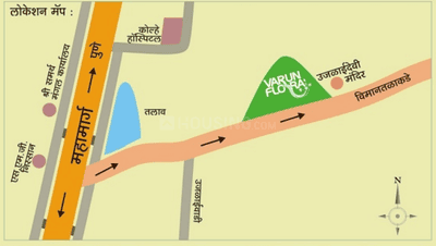 Project Image of 569.09 - 849.92 Sq.ft 2 BHK Apartment for buy in Vertex Varun Flora Township Jasmine Building