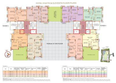 Project Image of 688.0 - 1027.0 Sq.ft 2 BHK Apartment for buy in Eden The Forest