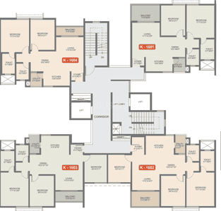 Project Image of 470.0 - 1256.0 Sq.ft 1 BHK Apartment for buy in Rohan Upavan Phase 1